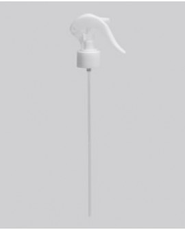Mini trigger rosca  28-410 Blanco popote largo