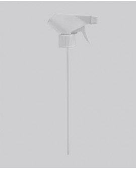 Triger sprayer rosca 28-410 blanco popote largo